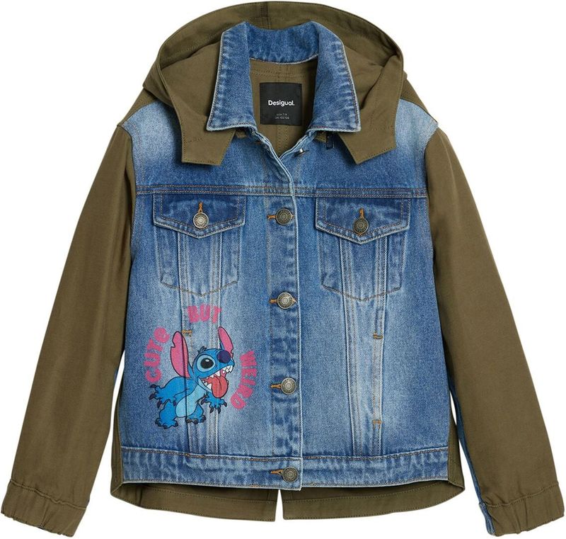 Desigual - Fun Lilo & Stitch - Spijkerjasje - Denim