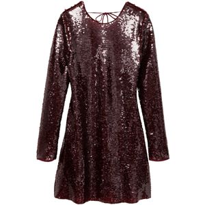 MANGO Cocktailjurk 'Carly'  kersrood