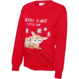 Gebreide Pullover - Regular Fit - O-hals - Lange Mouwen - Kerstmis