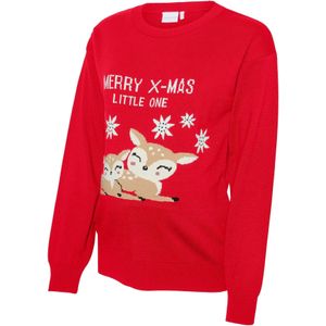 Gebreide Pullover - Regular Fit - O-hals - Lange Mouwen - Kerstmis