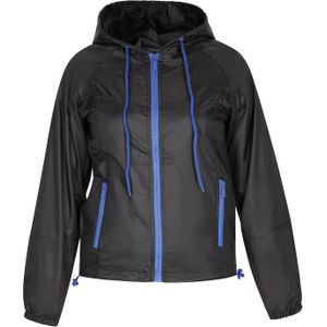 Libbi Tussenjas  blauw / zwart