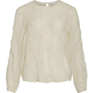 VILA Blouse  wolwit
