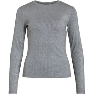 VILA Shirt 'CATREA'  grijs gemêleerd