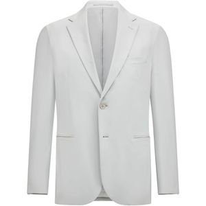 Boggi Milano - B Tech - Blazer - Parelwit - Regular Fit