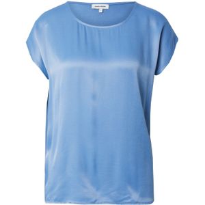 MORE & MORE - Blouseshirt - Lichtblauw - Effen - Kwartmouw