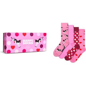 Happy Socks Sokken '4-Pack Pink Socks Gift Set'  pink