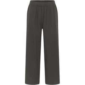 Kaffe - KA Naya - Broek - Donkergrijs - Wide Leg - High Waist