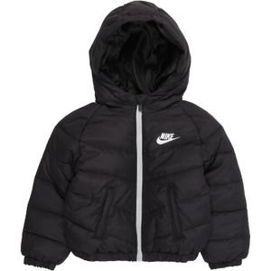 Nike Sportswear Winterjas  zwart / wit
