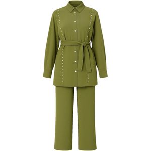 MODAMIHRAM Broekpak  olijfgroen