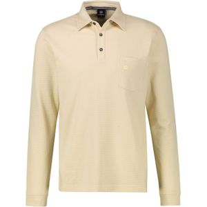 LERROS - Shirt - Natuurwit - Katoen - Lange Mouw