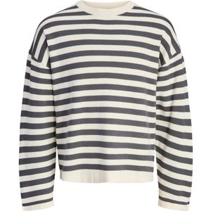 JACK & JONES Trui  grijs / wit