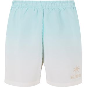 Karl Kani Zwemshorts  hemelsblauw / wit