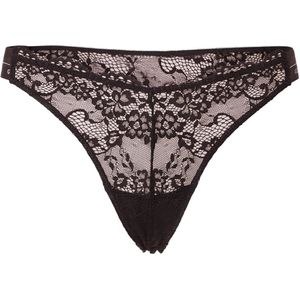 GUESS String 'JANE'  zwart / wit