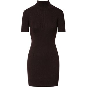 Calvin Klein Jeans Gebreide jurk  bruin