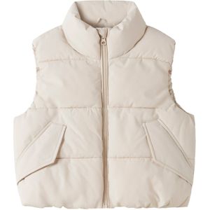 NAME IT - Puffer Gilet - Mouwloos - Met Afneembare Capuchon - Polyester Voering
