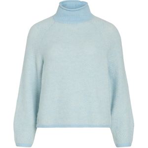 VILA Trui 'VILory'  blauw / lichtblauw