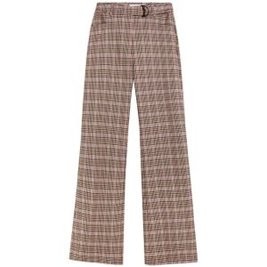 Scalpers Broek  oudroze / oranjerood / zwart