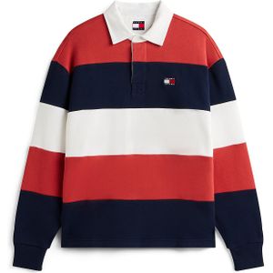 Tommy Jeans Sweatshirt  navy / grenadine / wit