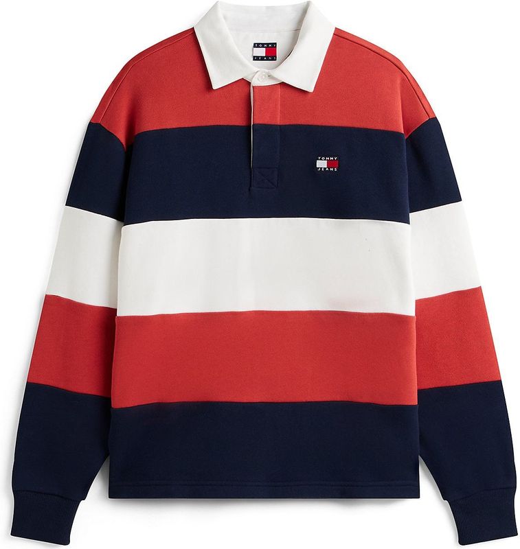 Tommy Jeans Sweatshirt  navy / grenadine / wit