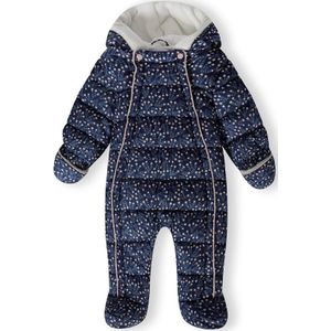 MINOTI Overall  donkerblauw / pink / wit