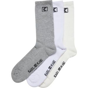 Karl Kani Sokken  grijs gemêleerd / zwart / wit / offwhite