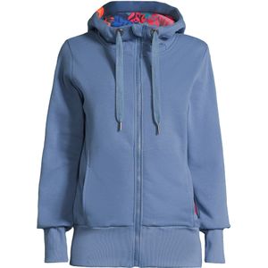 salzhaut - Sweatvest 'Schandarm' - Blauw - Capuchon - Lange Mouwen