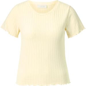 Rich & Royal - T-shirt - Viscosemix - Zwart - Structuurmotief