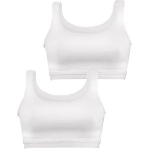 Bralette - Wit - Jersey - Niet Gevoerd - Zonder Beugels - Elastisch