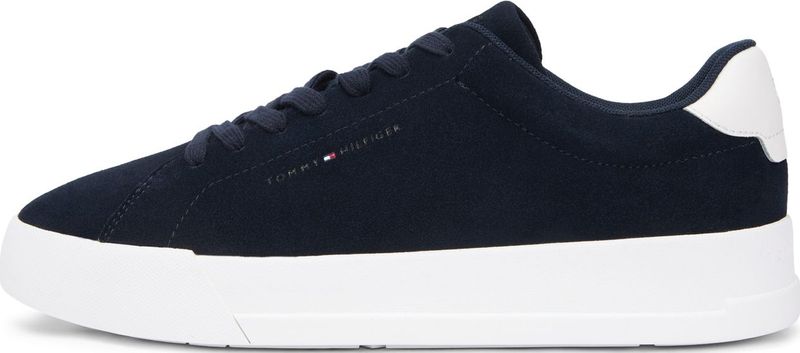 TOMMY HILFIGER Sneakers laag 'COURT CORE'  navy / goud / wit