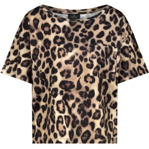 monari Shirt  bruin / cappuccino / zwart