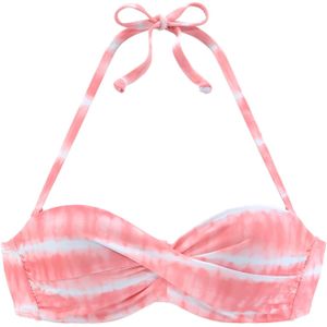 Look - Beugelbikini - Kreeft - Gedessineerd - Wit - Met Beugel