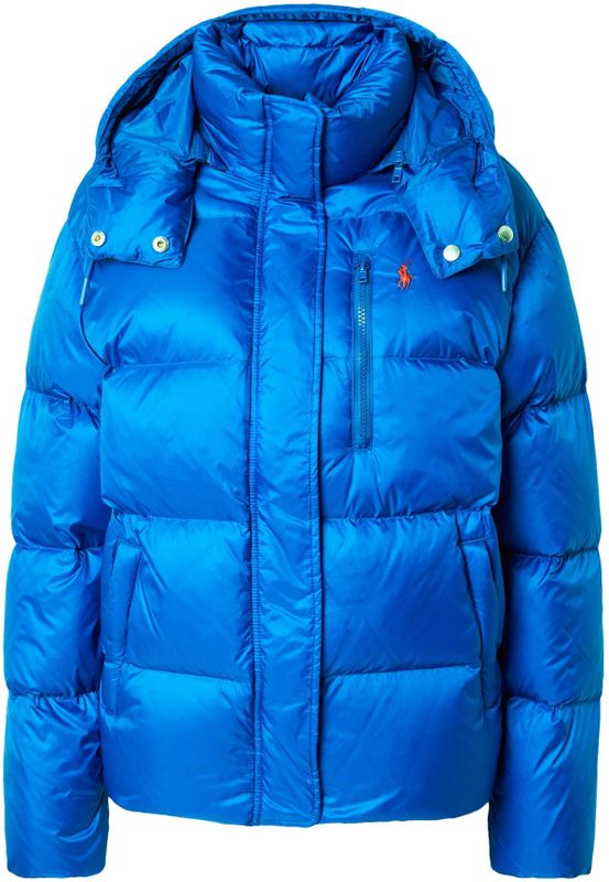 Polo Ralph Lauren - Winterjas - Royal Blue - Gewatteerde Jas - Afneembare Capuchon