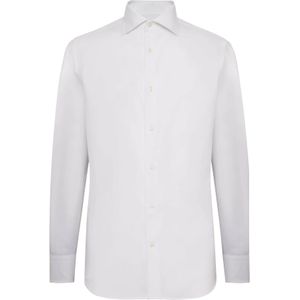 Boggi Milano - Ultimate Non-Iron - Overhemd - Wit - Katoen
