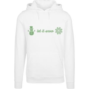 F4NT4STIC Sweatshirt 'Weihnachten let it snow'  wit