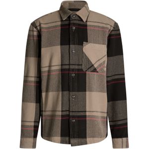 Joop! - Geruit Oversized Overhemd - Veelkleurig - Katoen