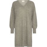 Fransa Gebreide jurk 'FRERETTA DR 1'  olijfgroen