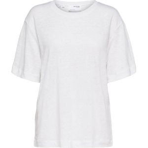 SELECTED Oversized shirt 'Vilja'  wit gemêleerd