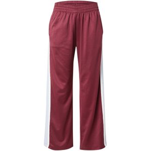 Abercrombie & Fitch Broek  lichtblauw / bessen / wit