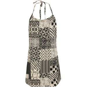 Nasty Gal Petite Jurk  beige / zwart