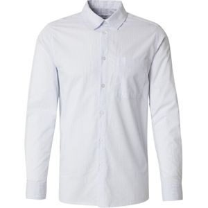DAN FOX APPAREL Overhemd 'Amir'  duifblauw / wit