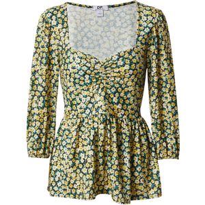 Dorothy Perkins Shirt  geel / groen / zwart / wit
