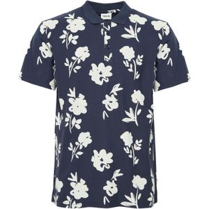 !Solid Shirt 'Fitz'  blauw / donkerblauw / wit