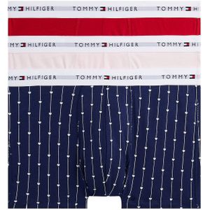 Tommy Hilfiger Underwear Boxershorts 'Essential'  navy / rosa / rood / wit
