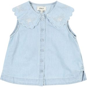 ONLY MINI - Top - Mouwloos - Relaxed Fit - Geborduurd Detail