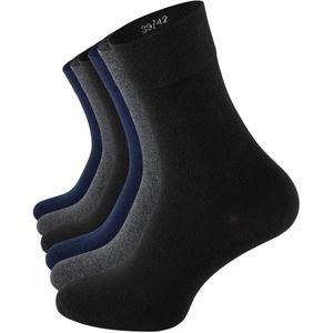 Clark Crown Sokken  navy / grijs gemêleerd / zwart