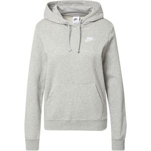 Nike sportswear club fleece pullover hoodie in de kleur grijs