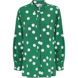 TATUUM Blouse  groen / wit