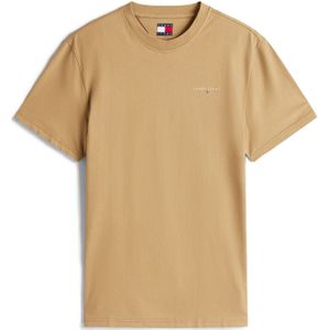 Tommy Jeans Shirt  camel / wit