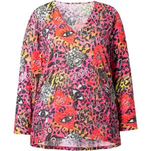 Angel of Style Shirt  geel / grijs / pink / rood