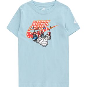 Nike Sportswear Shirt  hemelsblauw / lichtblauw / lichtrood / wit